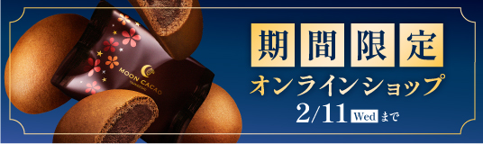 期間限定オンラインショップ2月11日まで